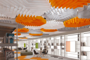 Polyester Acoustic Baffles
