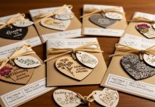 Custom Heart Tags for Branding and Product Presentation Custom Heart Tags